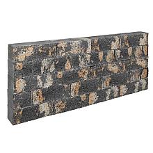 Splitted Rock Grey Caramel Recht 32x13x11 cm -